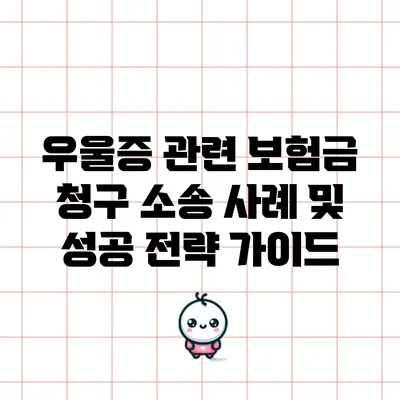 우울증 관련 보험금 청구 소송 사례 및 성공 전략 가이드