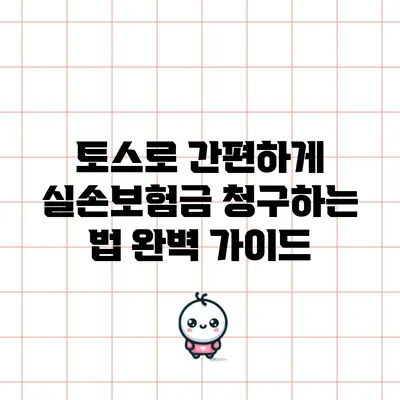 토스로 간편하게 실손보험금 청구하는 법 완벽 가이드